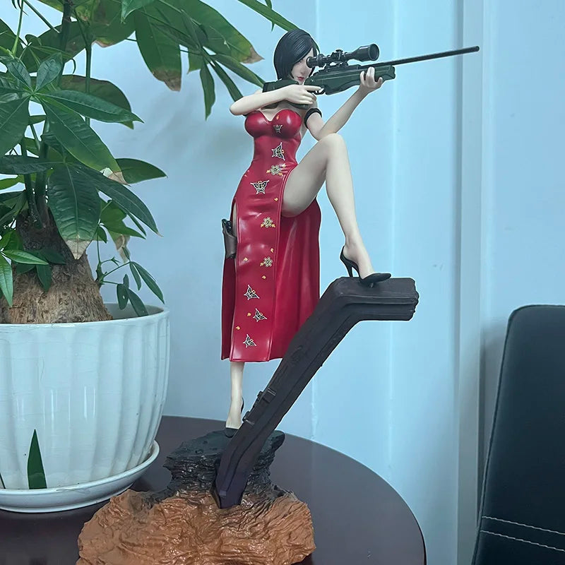 Figura de anime Residente Evil Risco Biológico JILL VALENTINE Leon Scott Kennedy Ada Wong  Game Modelo Brinquedo Coleção, Presentes