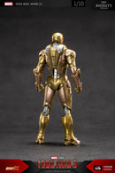 Figuras de ação Estátua de filme Modelo Adulto Colecionável ZD Toys Iron Man Series Blacklash Figuras 1/10 MK33 MK39 MK17 MK21