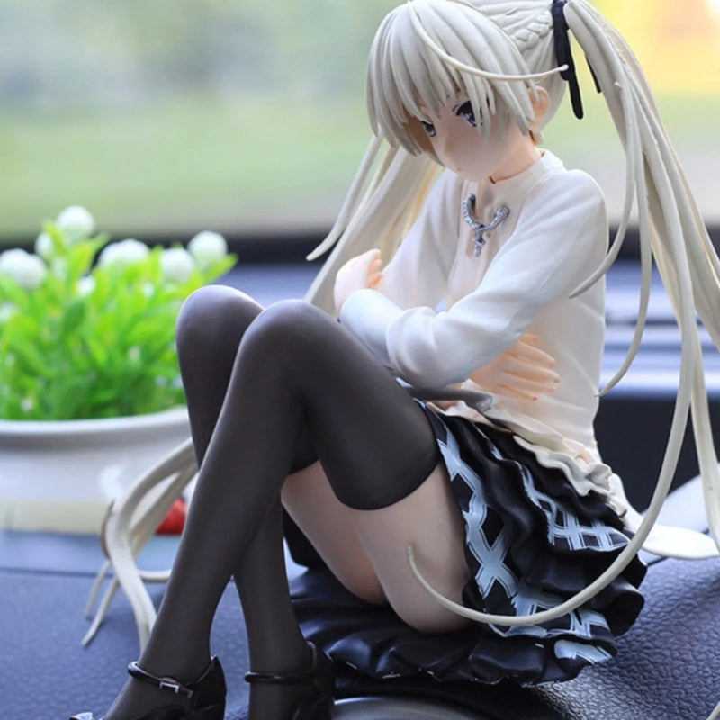 Boneca fofa de anime de 10 e 15 cm com coelho - presente de aniversário perfeito e decoração para casa!