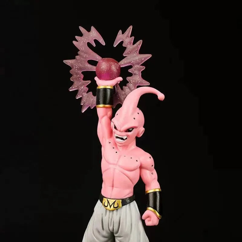 Boneco de Dragon Ball de 20 cm, desenho animado, boneco Majin Boo, brinquedo de mesa, enfeite