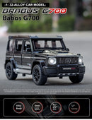 G700 Liga Modelo de Carro Simulação Brinquedo Diecast Veículos Off-road SUV Com Som e Luz Colecionável Presente Infantil 1/32 G700 Liga