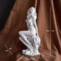 Estátuas de deusas gregas clássicas de 17 / 30 e 36 cm - Grandes estatuetas artísticas, esculturas de Vênus para estantes de escritório e decoração de sala de estar