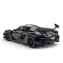 1:32 Scale Alloy Supercar Toy Car Model with Sound & Light, Retro Pullback Action - Ideal Gift for Kids, Authentic Detai