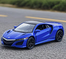 RMZ City 1:36 Scale NSX Toy Car Models Alloy Die cast Toys Vehicles Pull Back Function Simulation Toys for Boys Best Gifts kid