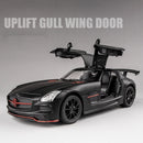 Simulado Benz AMG Carro Esportivo SLS Liga Modelo de Carro Modelo de Carro Ornamento Menino Crianças Carro Brinquedos