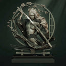 Busto de Guerreira Feminina em Resina 1/11 – Kit GK Cru para Montar e Pintar