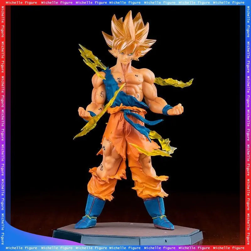 Dragon Ball Goku Super Saiyajin de 17 cm/ pol. Goku DBZ, modelo de presente, figuras colecionáveis para crianças