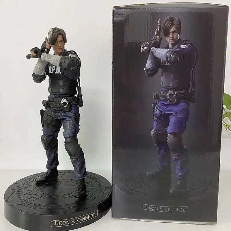 Figura de anime Residente Evil Risco Biológico JILL VALENTINE Leon Scott Kennedy Ada Wong  Game Modelo Brinquedo Coleção, Presentes