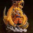 Figura de ação Dragon Ball Z versão Q SSJ3 Goku, bonecos de ação Dragon Fist Explosion PVC GK, estátua, modelo colecionável, brinquedos