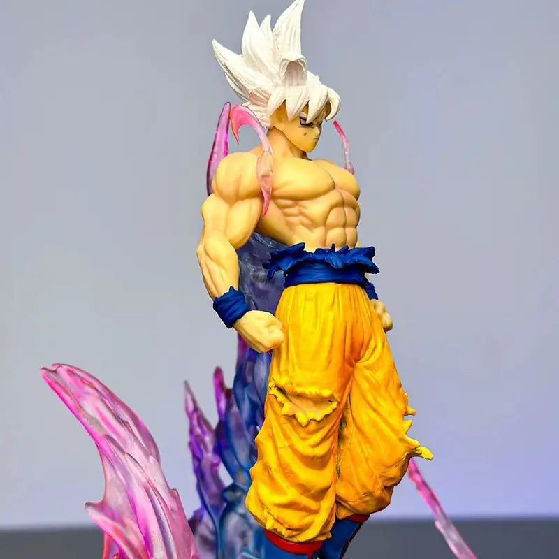 Dragon Ball de 25 cm, figura de Goku, figura de Super Saiyajin, modelo de PVC, estátua, decoração de quarto, coleção de brinquedos, ornamentos e presentes