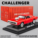 Challenger Velozes e Furiosos 7 Liga Modelo de Carro Diecasts Veículos de Brinquedo Decoração Brinquedos para Crianças
