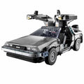 DeLorean De Volta para o Futuro – Blocos de Construção 35,5 cm | Carro Colecionável DMC-12 com Detalhes Fieis  Brinquedos para Presentes e coleções