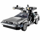 DeLorean De Volta para o Futuro – Blocos de Construção 35,5 cm | Carro Colecionável DMC-12 com Detalhes Fieis  Brinquedos para Presentes e coleções
