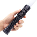 Laser Sword Lightsaber Red and Blue Double Saber Rave Transformation Children's Gift Cosplay Weapon Boy Cool Flashing Toy