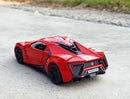 Lyken Hyper Fast Alloy Sport Car Modelo Diecasts & Toy Vehicles e Furious Cars Decoração Brinquedos para Crianças