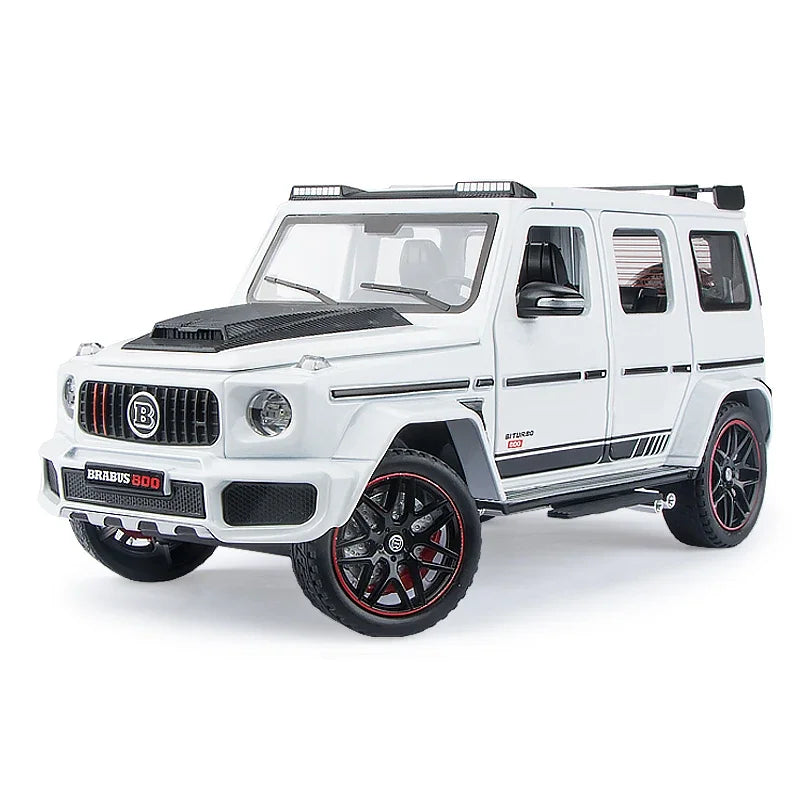 G700 Liga Modelo de Carro Simulação Brinquedo Diecast Veículos Off-road SUV Com Som e Luz Colecionável Presente Infantil 1/32 G700 Liga