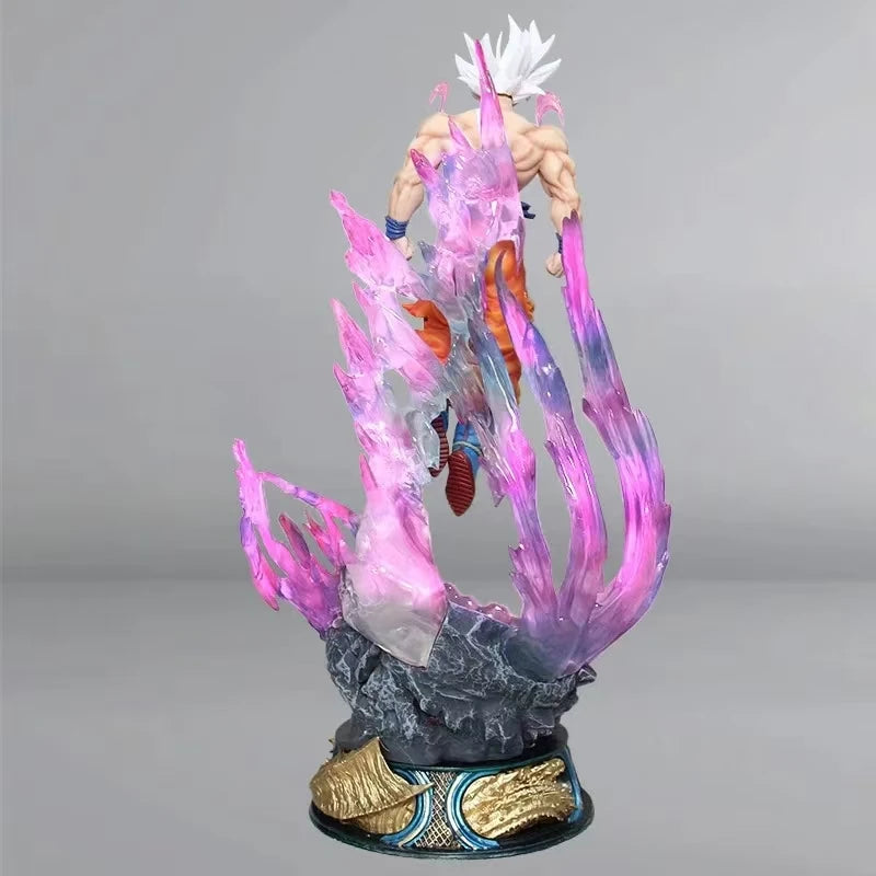 Dragon Ball de 25 cm, figura de Goku, figura de Super Saiyajin, modelo de PVC, estátua, decoração de quarto, coleção de brinquedos, ornamentos e presentes