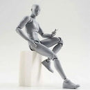 Drawing Figurines Body Kun Body Chan Doll PVC Movable Action Figure Model For SHF Artist Art Model Figure without box