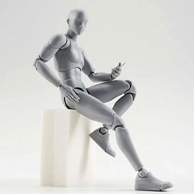 Drawing Figurines Body Kun Body Chan Doll PVC Movable Action Figure Model For SHF Artist Art Model Figure without box