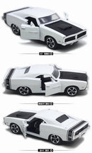 Mini Dodge Alloy Modelo Retro Simulação Brinquedo Coleção Ornamento Presente