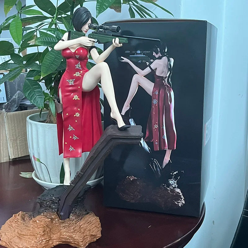 Figura de anime Residente Evil Risco Biológico JILL VALENTINE Leon Scott Kennedy Ada Wong  Game Modelo Brinquedo Coleção, Presentes