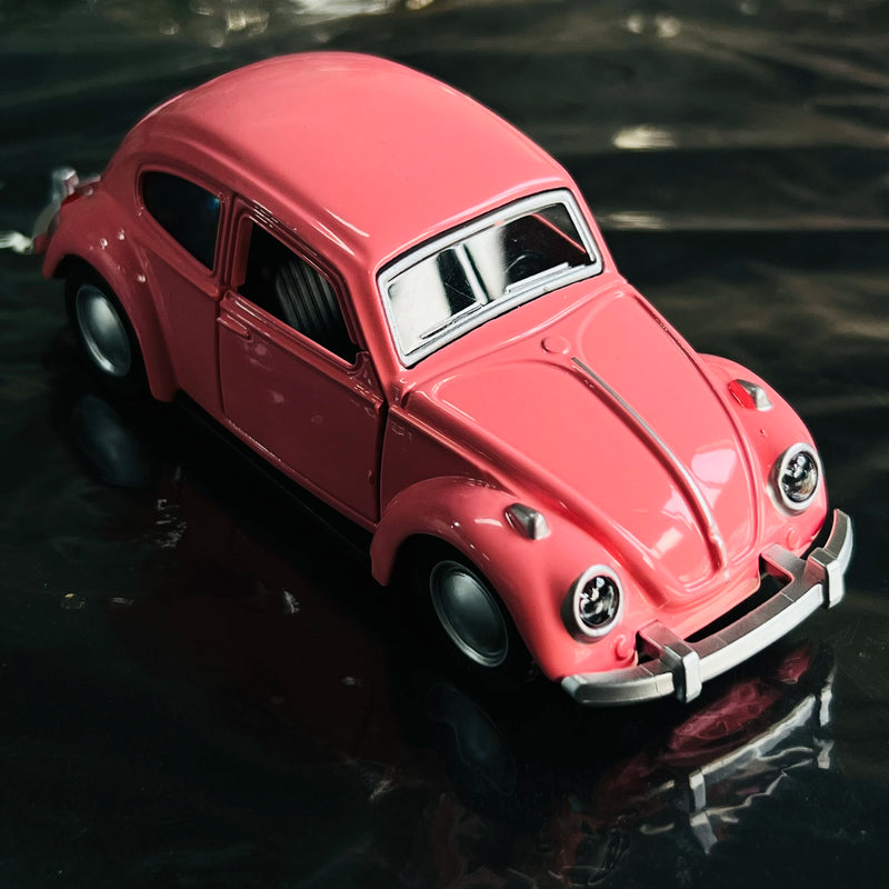 Carro antigo esportivo modelo fusca clássico miniatura brinquedo de carro de liga leve de alta qualidade com porta dupla, decoração , presentes