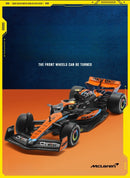 McLaren F1 Team MCL60 4# Lando Norris 81# Oscar Piastri Alloy Diecast Modelo de carro de corrida Feeling Hobby Collection Friend