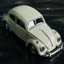 Carro antigo esportivo modelo fusca clássico miniatura brinquedo de carro de liga leve de alta qualidade com porta dupla, decoração , presentes