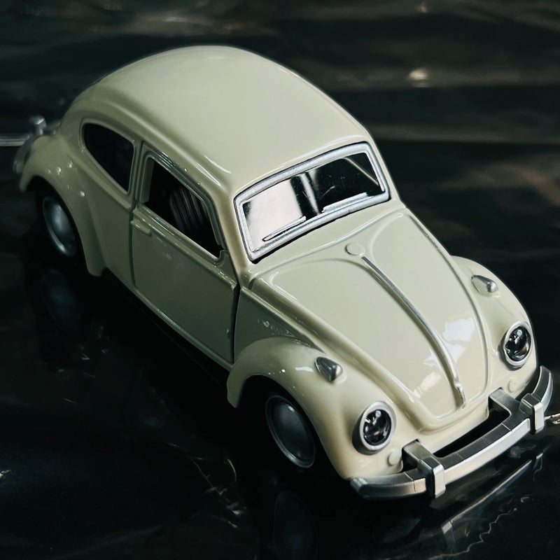 Carro antigo esportivo modelo fusca clássico miniatura brinquedo de carro de liga leve de alta qualidade com porta dupla, decoração , presentes