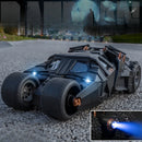 Carro clássico do filme Batman 2008 Batmóvel   Tumbler! Alloy Concept Bat Sports Car Modelo Diecast Metal Toy Race Car Modelo Sound Light Kids Gifts