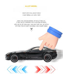 SLR 772S Modelo de carro de brinquedo Corpo de liga Pneus de borracha Diecast Supercarros Modelos Portas abertas Som Luz Brinquedos para crianças Presentes