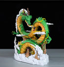 Boneco de anime Dragon Ball de 24 cm, boneco   Shenlong,  Shenron, Goku e Shenron, modelo de estátua de PVC, coleção de bonecas, brinquedos para presente de quarto