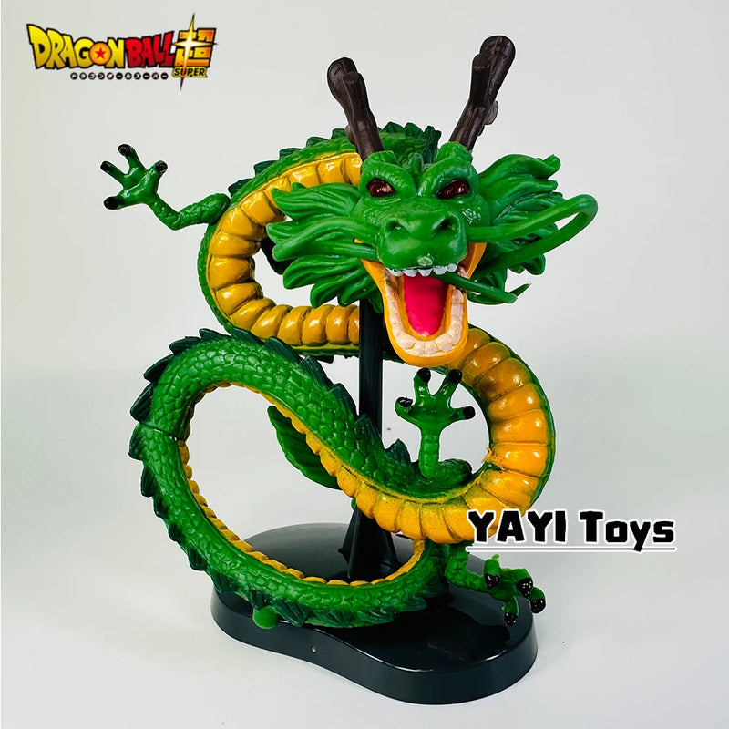 Dragon Ball Cyan Dragão Shenlong Modelo Feito à Mão Decoração Dragon Ball Z 10 cm Figura de Anime Dragão  Boneco Brinquedo Decoração Presente de Aniversário