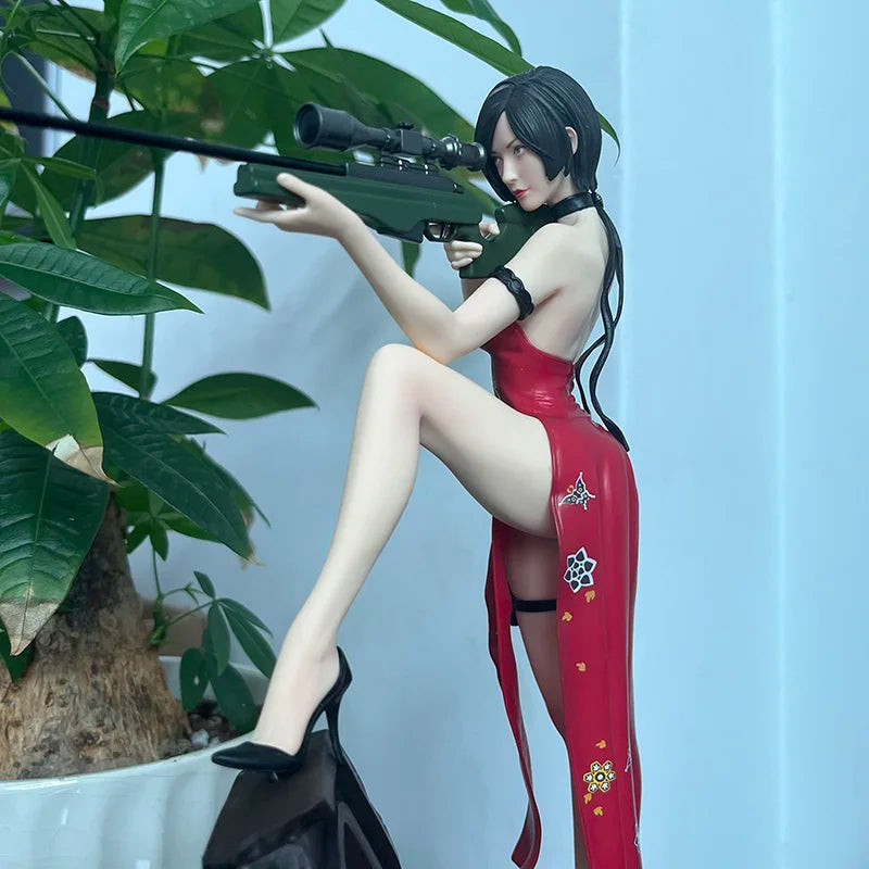 Figura de anime Residente Evil Risco Biológico JILL VALENTINE Leon Scott Kennedy Ada Wong  Game Modelo Brinquedo Coleção, Presentes