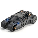 Carro clássico do filme Batman 2008 Batmóvel   Tumbler! Alloy Concept Bat Sports Car Modelo Diecast Metal Toy Race Car Modelo Sound Light Kids Gifts