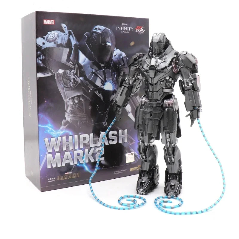 Figuras de ação Estátua de filme Modelo Adulto Colecionável ZD Toys Iron Man Series Blacklash Figuras 1/10 MK33 MK39 MK17 MK21