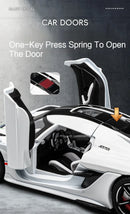 Jesko Super Car Model Toys Metal Diecast Light Music Pull Back Sports Cars Models Collection Racing Vehicle Gift Boys