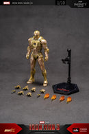 Figuras de ação Estátua de filme Modelo Adulto Colecionável ZD Toys Iron Man Series Blacklash Figuras 1/10 MK33 MK39 MK17 MK21