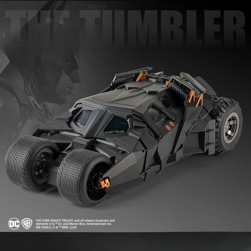 Carro clássico do filme Batman 2008 Batmóvel   Tumbler! Alloy Concept Bat Sports Car Modelo Diecast Metal Toy Race Car Modelo Sound Light Kids Gifts