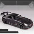 Simulado Benz AMG Carro Esportivo SLS Liga Modelo de Carro Modelo de Carro Ornamento Menino Crianças Carro Brinquedos