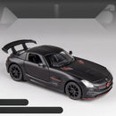 Simulado Benz AMG Carro Esportivo SLS Liga Modelo de Carro Modelo de Carro Ornamento Menino Crianças Carro Brinquedos