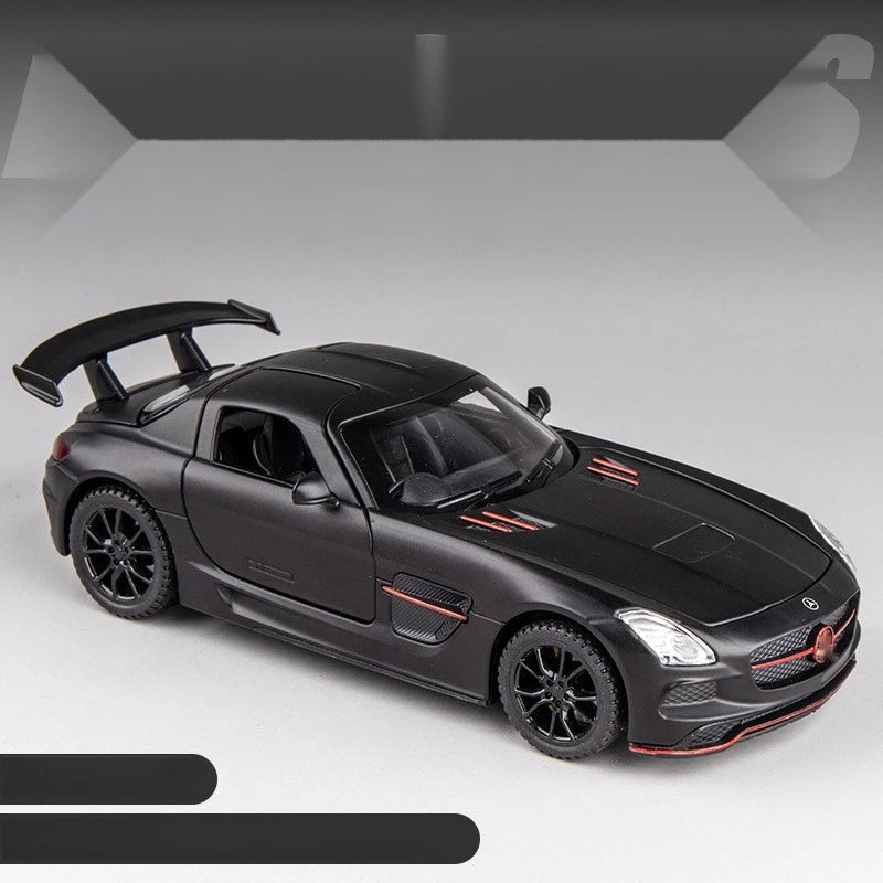 Simulado Benz AMG Carro Esportivo SLS Liga Modelo de Carro Modelo de Carro Ornamento Menino Crianças Carro Brinquedos