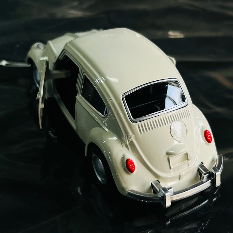 Carro antigo esportivo modelo fusca clássico miniatura brinquedo de carro de liga leve de alta qualidade com porta dupla, decoração , presentes