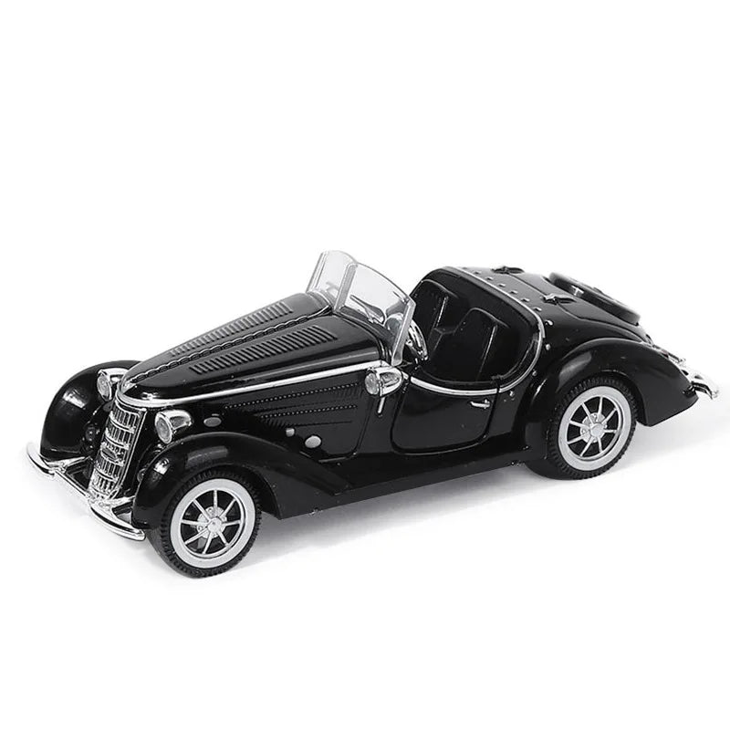 Modelo Audi Classic veículo super clássico puxar para trás carro de brinquedo coleção educacional porta aberta modelo de carro presente carro presente