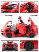 Lyken Hyper Fast Alloy Sport Car Modelo Diecasts & Toy Vehicles e Furious Cars Decoração Brinquedos para Crianças