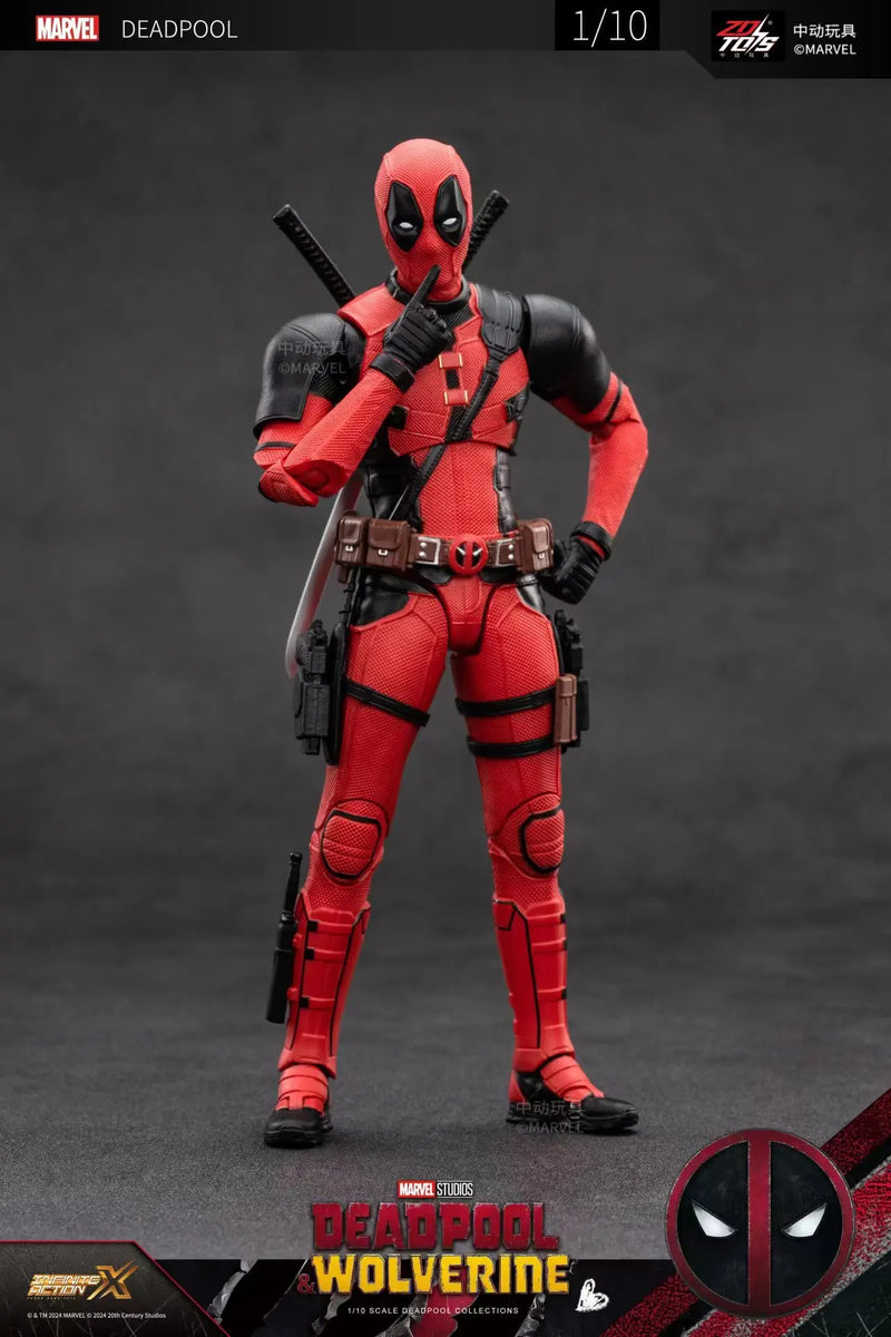 Deadpool e Wolverine 2024, versão do filme ZD Toy Series, coleções de figuras de ação para adultos, presente para crianças