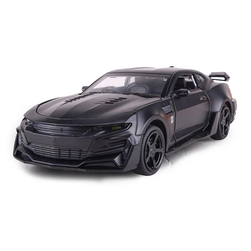 BEE Alloy Racing Sport Car Modelo Diecast & Toy Vehicles Metal Decoração Som Luz Coleção Brinquedos para Meninos Presente