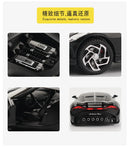 Brinquedos Bugatti La Voiture Noire Liga Fundida Simulação Brinquedo Veículos Modelos Meninos Presentes para Crianças