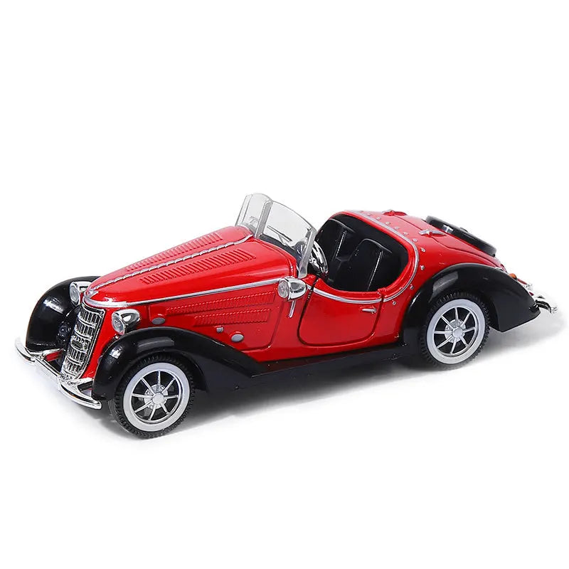 Modelo Audi Classic veículo super clássico puxar para trás carro de brinquedo coleção educacional porta aberta modelo de carro presente carro presente
