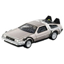 Takara Tomy Tomica Premium Tpu07 Delorean (Máquina do Tempo) Brinquedos de liga metálica fundida para crianças